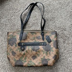Coach floral bag
